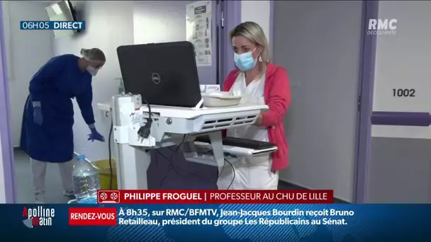 Covid-19: une légère amélioration dans les départements confinés avant les autres