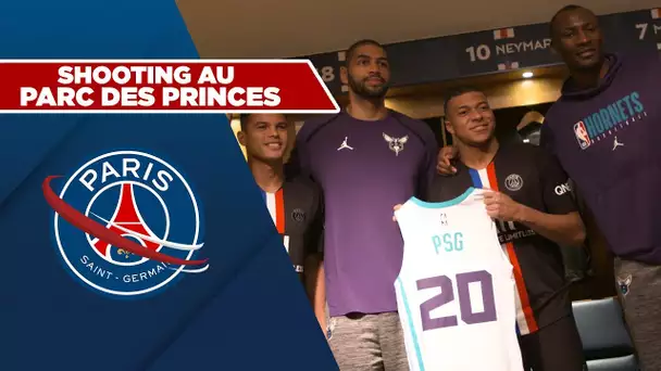 SHOOTING AU PARC DES PRINCES AVEC LES HORNETS