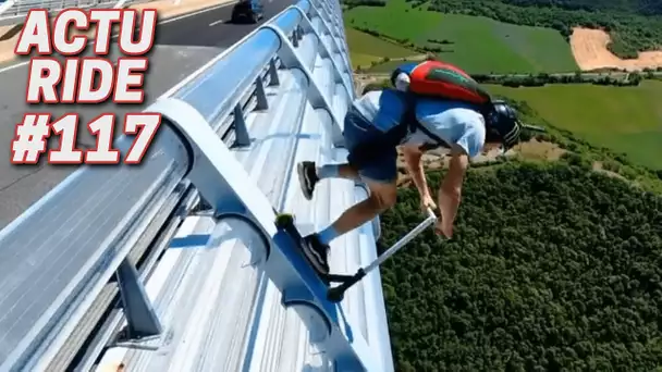 Il saute du Viaduc de Millau en trott' ! L'effondrement d'un glacier ! Énorme wipeout à Teahupoo !