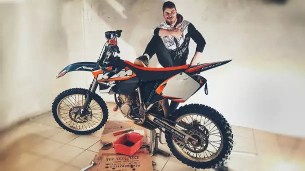 ON RÉPARE ET ON VEND LA KTM 125 !