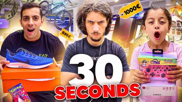 ELLE A 30 SECONDE POUR VIDER UN MAGASIN GÉANT! 🤩 ( elle ma ruiné)