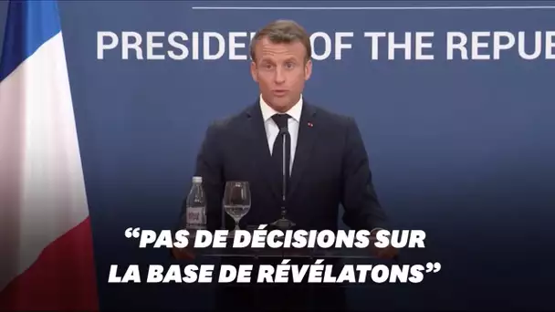 Affaire Rugy: Emmanuel Macron sort du silence