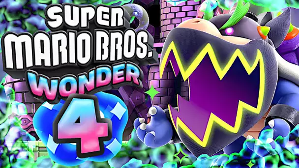 SUPER MARIO BROS WONDER EPISODE 4 | BOWSER JR LE PREMIER BOSS !