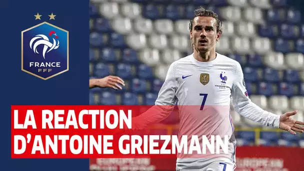 La réaction d'Antoine Griezmann, Equipe de France I FFF 2021