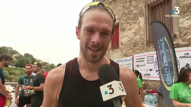 Guillaume Peretti vainqueur du trail de Lucciana