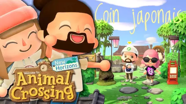 NOTRE ÎLE S’AMÉLIORE ! (discothèque, coin japonais)| ANIMAL CROSSING NEW HORIZONS EPISODE 54 CO-OP