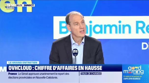 Le Grand entretien : OVHcloud, chiffre d'affaires en hausse au T3