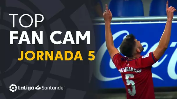 LaLiga Fan Cam Jornada 5: Falcao, Morales & Hugo Duro