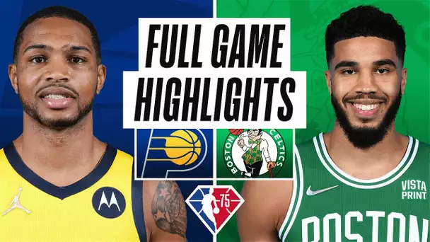 PACERS at CELTICS | FULL GAME HIGHLIGHTS | January 10, 2022