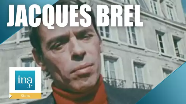 1974 : Jacques Brel "Ce n'est pas normal de chanter devant des gens" | Archive INA
