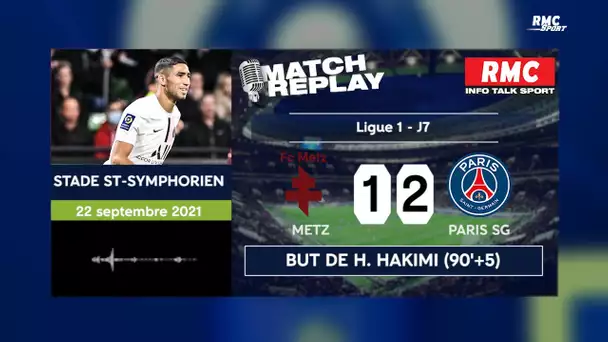 Metz-PSG : Le goal replay de la nouvelle victoire à l'arrachée des Parisiens