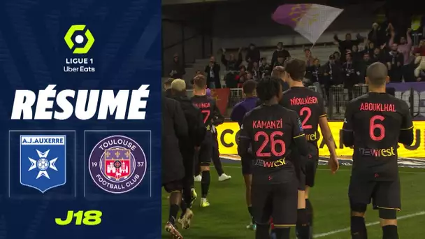 AJ AUXERRE - TOULOUSE FC (0 - 5) - Résumé - (AJA - TFC) / 2022/2023