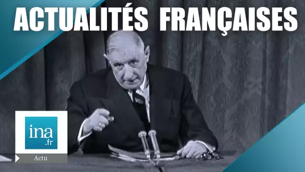 Les Actualités Françaises du 12 Avril 1961 | Archive INA