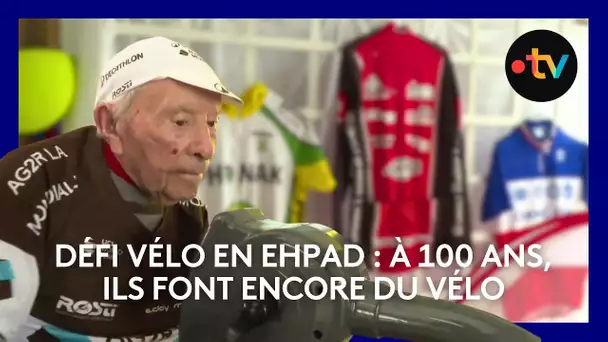 Ehpad : à 100 ans, ils font encore du vélo