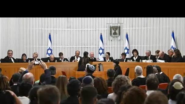 Israël : la Cour suprême invalide un élément clé de la réforme judiciaire de Netanyahu • FRANCE 24