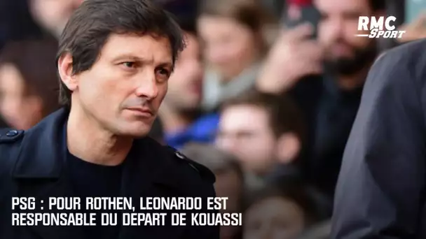 PSG : Pour Rothen, Leonardo est responsable du départ de Kouassi
