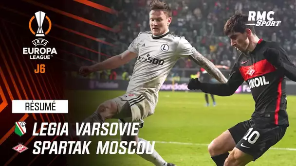 Résumé : Legia Varsovie 0-1 Spartak Moscou - Ligue Europa (J6)
