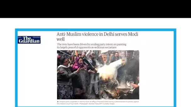 "La violence anti-musulmans rend bien service à Narendra Modi"