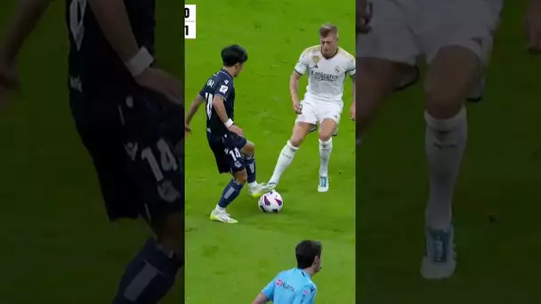 😭 Take Kubo n'a pas de pitié pour Tony Kroos ! #shorts