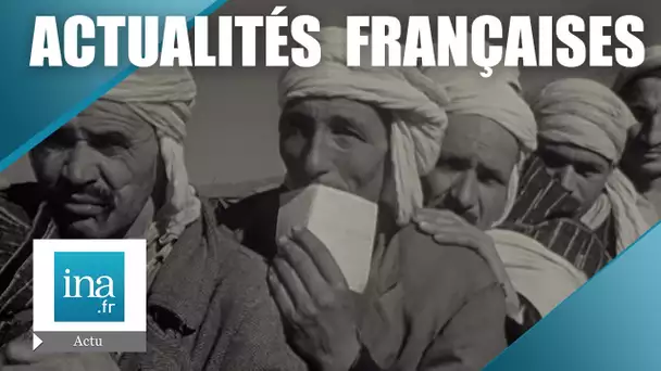 Les Actualités Françaises du 11/01/1961 : Le référendum en Algérie | Archive INA