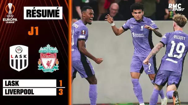 Résumé : LASK 1-3 Liverpool - Ligue Europa (1ère journée)