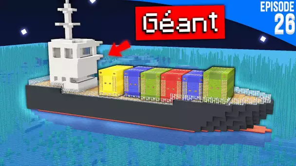 J'ai construit un bateau géant complètement fonctionnel... - Minecraft Moddé S6 | Episode 26