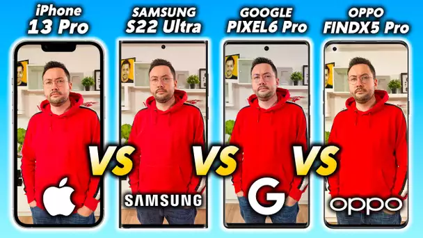 Apple vraiment le Meilleur en Photo ?! (iPhone vs Galaxy vs Pixel vs Find X)