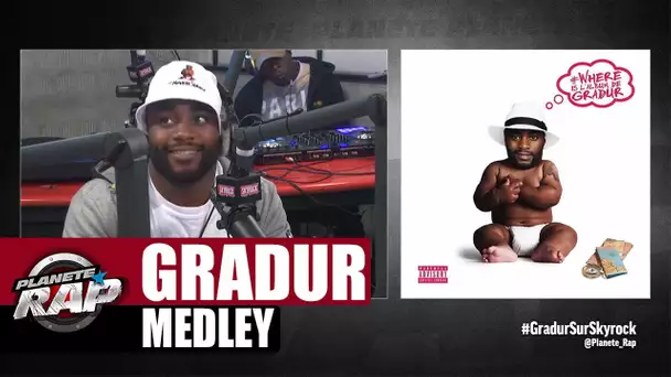 Gradur - Medley #WhereIsL'AlbumDeGradur en live #PlanèteRap