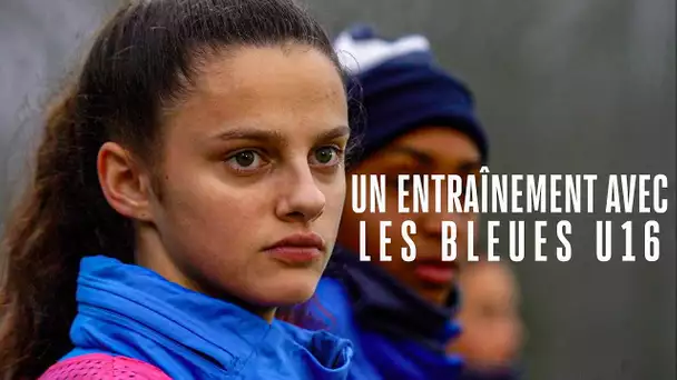 Entraînement spécifique offensif avec les Bleues U16 I FFF 2023