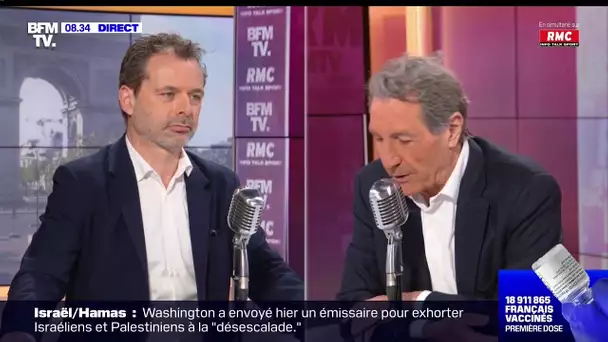Rémi Salomon explique pourquoi il retire son masque pour la première fois à la télévision