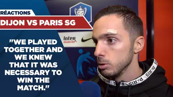 POST GAME INTERVIEWS : DIJON vs PARIS SAINT-GERMAIN