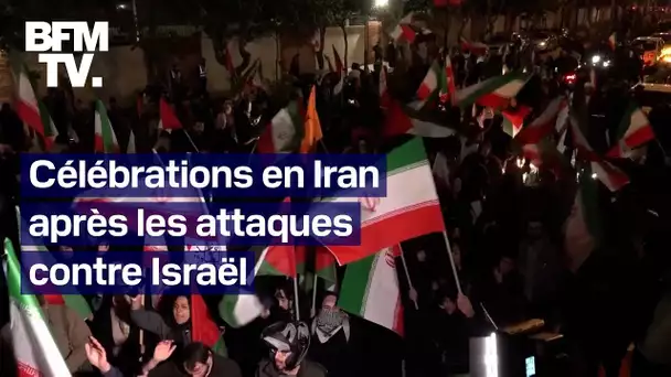 Célébrations en Iran après les attaques en Israël