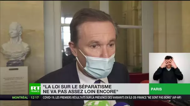 Nicolas Dupont-Aignan: «La loi séparatisme ne va pas assez loin sur une question clé comme le voile»