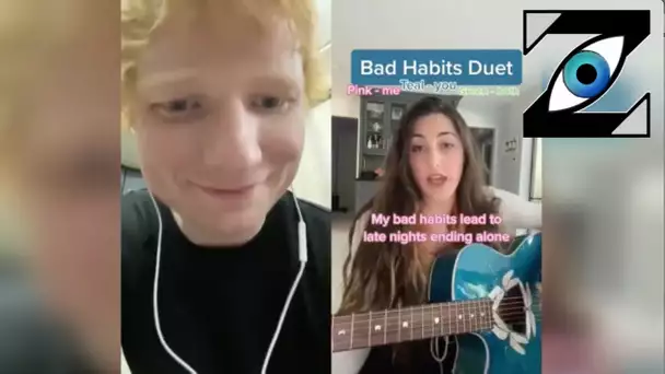 [Zap Réseaux Sociaux] Ed Sheeran fait un duo avec une fan ! (22/09/21)