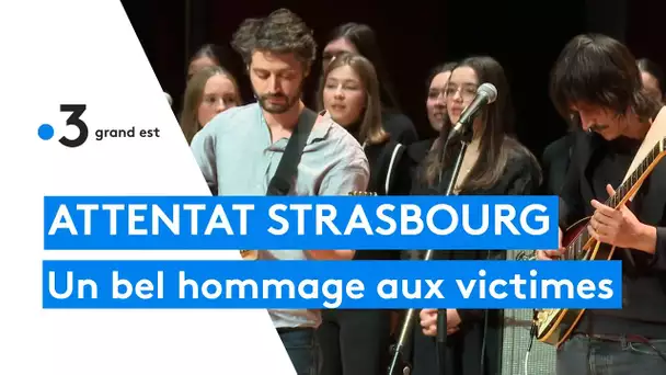 Attentat du marché de Noël de Strasbourg : un bel hommage musical pour les victimes