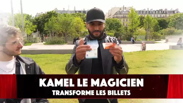 Kamel le magicien multiplie les billets de 10€