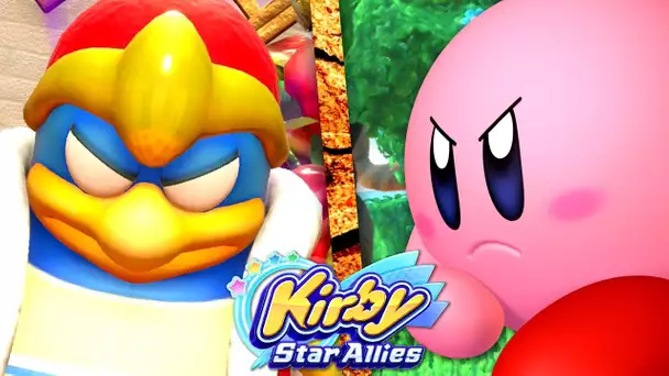 KIRBY VS ROI DADIDOU | KIRBY STAR ALLIES CO-OP NINTENDO SWITCH FR