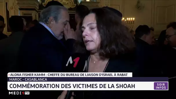 Commémoration des victimes de la Shoah: déclaration d´Aluna Fisher