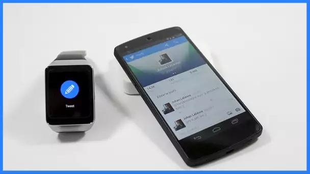 Twitter sur sa montre Android Wear