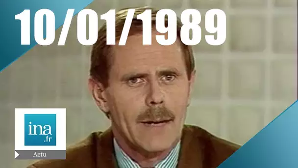 20h Antenne 2 du 10 janvier 1989 | Les disparus de Fontainebleau retrouvés | Archive INA