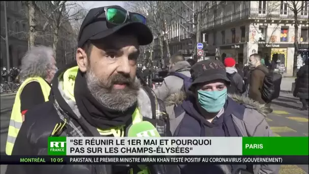 Paris : Jérôme Rodrigues appelle à une grande manifestation le 1er mai