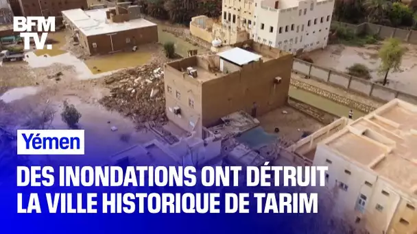 Yémen: des inondations détruisent la ville historique de Tarim