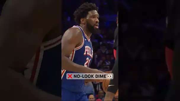 Joel Embiid’s playmaking ability on display! 🔥 | #Shorts