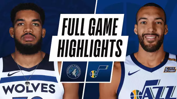 TIMBERWOLVES at JAZZ | FULL GAME HIGHLIGHTS | December 26, 2020