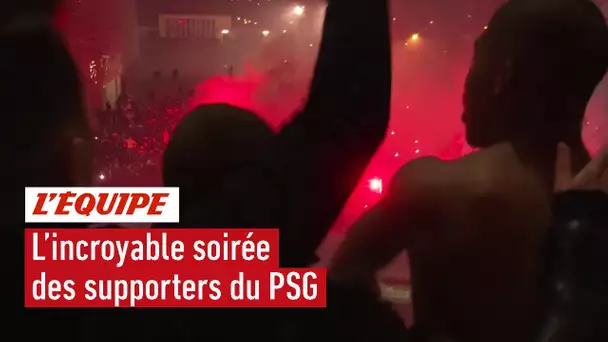 Football: PSG-Dortmund, la soirée mémorable des supporters du PSG / L'Equipe 2020