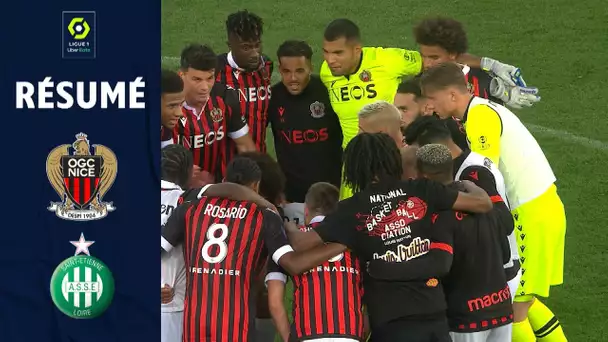 OGC NICE - AS SAINT-ÉTIENNE (4 - 2) - Résumé - (OGCN - ASSE) / 2021-2022