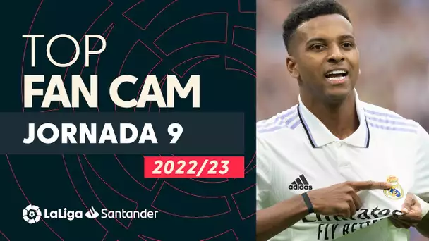 LaLiga Fan Cam Jornada 9: Benzema, Rodrygo & Cavani