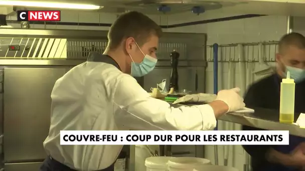 Couvre-feu : nouveau coup dur pour les restaurateurs