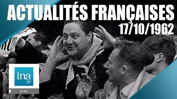 Actualités Françaises : 17/10/1962, référendum pour le suffrage universel | Archive INA