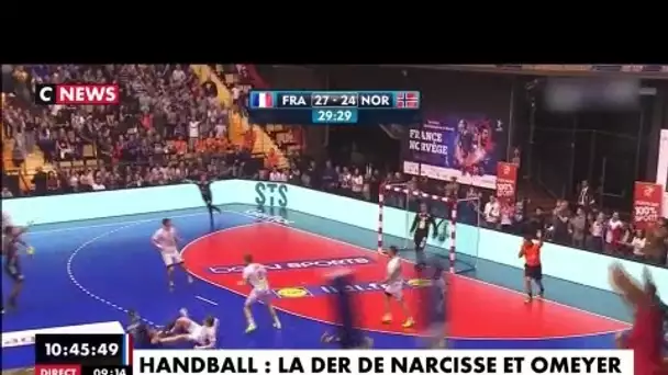 Thierry Omeyer et Daniel Narcisse font leurs adieux à l&#039;équipe de France